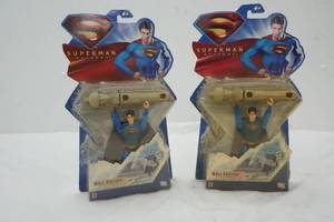 lot 589 image: 2 Vintage Superman Returns unopened  Toys