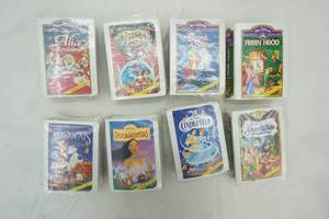 lot 592 image: Vintage Walt Disney Mini Movie Figures