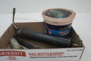 lot 615 image: 2 Grease Guns and Multi-Purpose grease