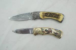 lot 618 image: 2 Pocket knives (Folding Locking Blade)