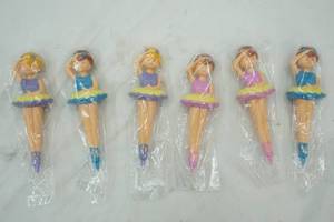 lot 632 image: 6 unopened plastic doll ink pens
