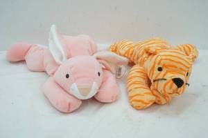 lot 647 image: Beanie Rabbit and Tiger
