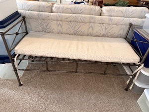 lot 210 image: Metal Bench