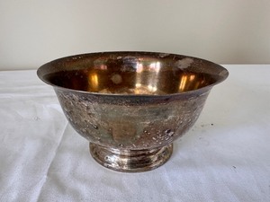 lot 160 image: Steriling Silver Bowl - Sterling 227 5 Exemplar Paul Revere 1768