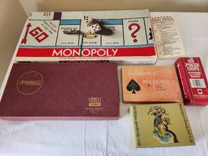 lot 17 image: Variety of Board Games and Cards
