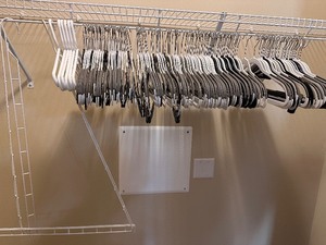 lot 89 image: Large Lot of Hangers