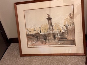 lot 106 image: Framed Wall Art
