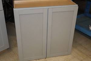 lot 223 image: Hampton Bay Wall-Mount Cabinet 2-door (New)