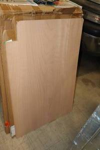 lot 245 image: Hampton Bay German Beech Base End Panel 12x34-12x23-34