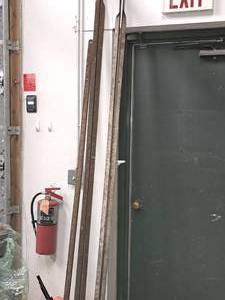 lot 536A image: Lot of (2) Scaffolding Cross Supports