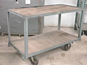 lot 527 image: Industrial Cart 2-tier