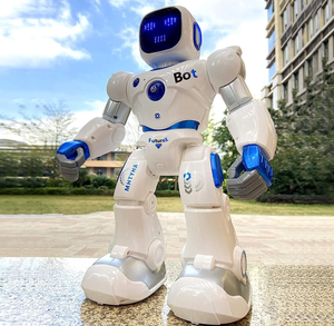 lot 7 image: Ruko 1088 Smart Robots, Large Programmable Interactive RC Robot with Voice Control