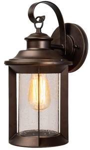 lot 167 image: Outdoor Wall Lantern Wall Mount Lamp Lighting Fixture