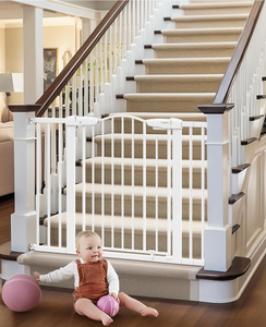 lot 182 image: Cumbor 29.7-46 Arched Decor Baby Gate for Stairs