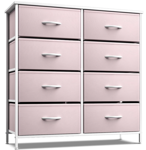 lot 251 image: Sorbus Kids Dresser with 8 Drawers - Storage Unit Organizer Chest for Clothes - Bedroom
