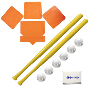 lot 284 image: WIFFLE Ball 6 Baseballs Official Size - 6 Pack Ball 32 Bats 2 Pack