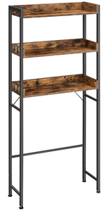 lot 288 image: VASAGLE Over The Toilet Storage, 3-Tier Bathroom Storage Shelf