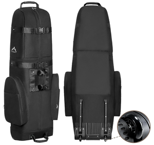lot 335 image: Himal Outdoors Golf Travel Bag - Heavy Duty 600D Polyester Oxford Wear-Resistant