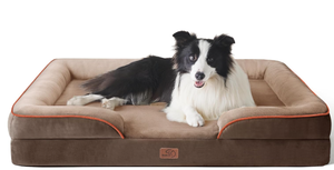 lot 318 image: Bedsure Orthopedic Dog Bed for Large Dogs, Measures 35.0L x 25.0W x 6.5Th