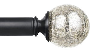 lot 331 image: KAMANINA 1 Inch Curtain Rods for Windows 36-72 Inches