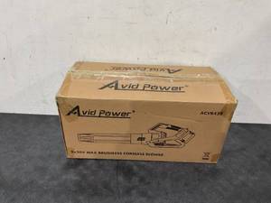 lot 201 image: AVID POWER 40V Cordless Leaf Blower, Brushless Electric Leaf Blower 485-CFM 130-MPH