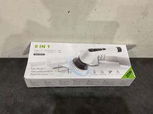 lot 271 image: Electric Spin Scrubber, 2023 New 10 in 1 Electric Cleaning Brush Up to 450RPM Powerful Cleaning
