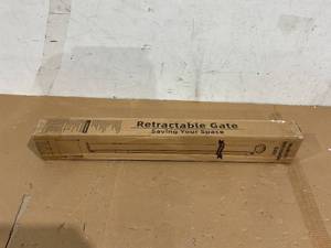 lot 169 image: Retractable Baby Gates, Long Baby Gate for Stairs
