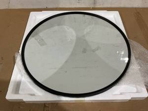 lot 187 image: 24 Round Mirror Black