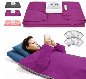 lot 100 image: Sauna Blanket for Detox - Far Infrared (FIR) Body Shaper Blanket Professional Therapy