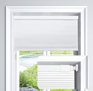 lot 384 image: Cordless Cellular Shades No Tools No Drill Light Filtering Cellular Blinds for Window