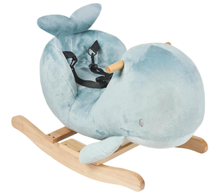lot 440 image: Nattou Rocking Chair Whale Animal for Children