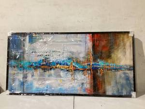 lot 475 image: Black Gray Artwork Moder Home Office Decoration