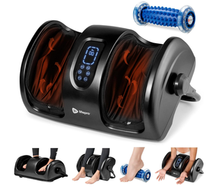 lot 66 image: Shiatsu Foot Massager Machine by LifePro - Heat, Rollers for Plantar Fasciitis Pain Relief and Neuropathy