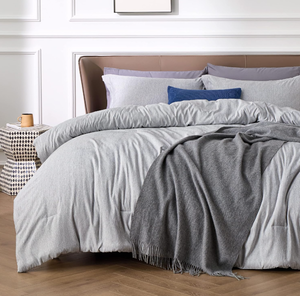 lot 388 image: 3 PCS Bedsure King Comforter Set - Grey King Size Comforter