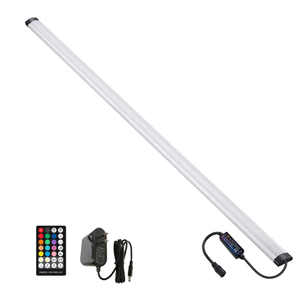 lot 484 image: Dimmable Under Cabinet Lighting, RGB LED Light Bar, RF Remote Control Lamp