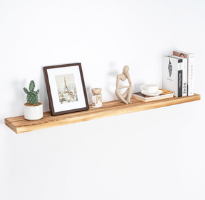 lot 485 image: Floating Wood Shelves for Wall