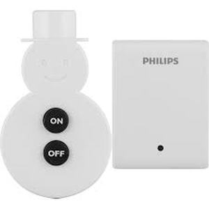 Set of 3 Philips Lighting Control OnOff Remote Snowman Transmitter and Receiver