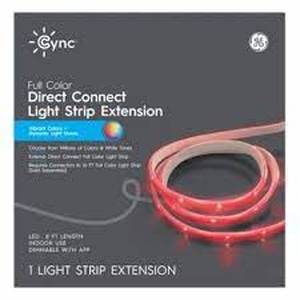 G.E. Cync Led Smart Light Strip Extension, 6 Watt, 8 Ft.