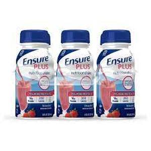 Set of 2 Ensure Plus Nutritional Shake - Strawberry - 6pk8 fl oz