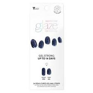 Set of 2 Dashing Diva Glaze Nail Art - Sangria Glaze - 32ct &  Sparkling Sea Glaze Art - 32ct