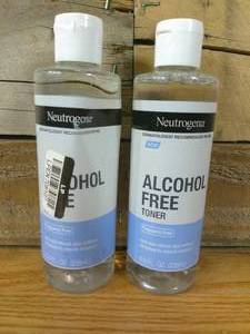 Set of 2 Neutrogena Alcohol-Free Gentle Daily Facial Toner - Fragrance Free - 8 fl oz
