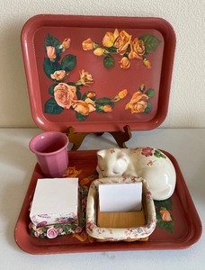 Longaberger Note Holder lot