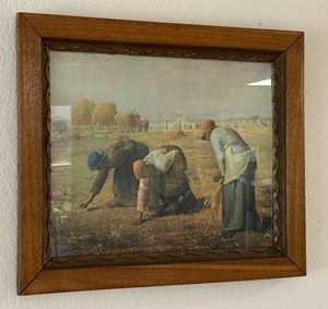 Vintage Picture Jean-Francois Millet 1857 The Gleaners