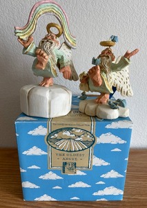 Lot of 2 Oldest Angel Figurines by David Frykman