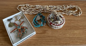 Seashell Jewelry Lot