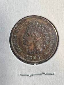 lot 06 image: 1894 US INDIAN HEAD CENT