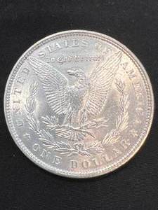 lot 15 image: 1889 US MORGAN SILVER DOLLAR