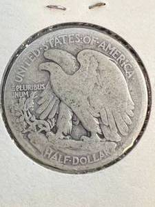 lot 37 image: 1920-S US WALKING LIBERTY HALF DOLLAR