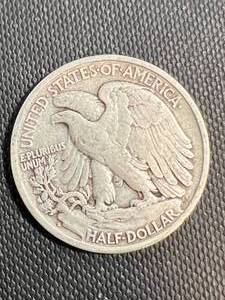 lot 45 image: 1941-S US WALKING LIBERTY HALF DOLLAR