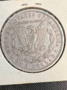 lot 55 image: 1885 US MORGAN SILVER DOLLAR